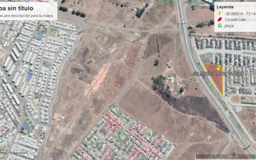 Excelente sitio en Coronel