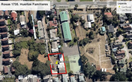 Amplio sitio en Huertos Familiares