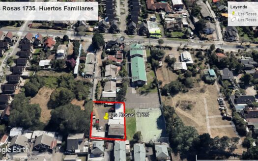 Amplio sitio en Huertos Familiares